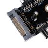 SATA 1-to-10 PWM Cooling Fan Hub, 4-Pin 12V view 4