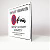 Keep Driveway Clear - Automatic Gate Sign - 4 mm Aluminum Composite Panel (30 x 20 cm) view 1