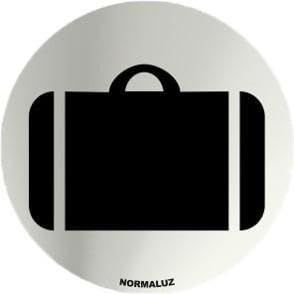 Normaluz RD797027 Certified Signal Mirror, Round, Baggage Area, Stainless Steel, 0.8 mm, 7 cm