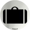 Normaluz RD797027 Certified Signal Mirror, Round, Baggage Area, Stainless Steel, 0.8 mm, 7 cm view 1