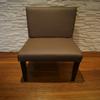 Quattro Meble Kross Brown Genuine Leather Dining Chair, Hermes Choco view 2
