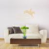 WANDKINGS Wall Decal – “If Man Has Ever Made a Great Conquest, It Is That He Has Made the Horse His Friend” (Conte de Buffon) – 100 x 70 cm – Beige view 2