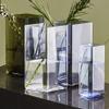 Iittala Ruutu Vase, 205 x 180 mm, Clear view 2