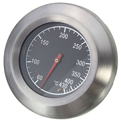 TuToy Stainless Steel BBQ Smoker Grill Thermometer, 60–430°C