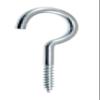 SN-TEC Clothesline Hook/Screw Hook/Ceiling Hook 120 mm, Long Version, Galvanized (10 Pieces) view 1