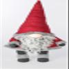 Formano Gnome, 84 cm, Textile, Red/Gray, 528339, Left Image view 2