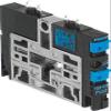 CPV10-M1H-2X3-GLS-K-M7 (553257) Solenoid Valve, 2x 3/2-Way, Closed, Monostable, 4 mm view 1
