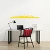 WANDKINGS Wall Decal – Nuremberg Skyline (Without River) – 190 x 39 cm – Yellow – 6 Sizes & 35 Colors view 2