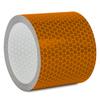 Motoking Honeycomb Reflective Tape for Enhanced Protection and Safety in the Dark, 20 m x 5 cm, Orange view 1