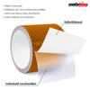 Motoking Honeycomb Reflective Tape for Enhanced Protection and Safety in the Dark, 20 m x 5 cm, Orange view 3