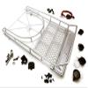 RC Model Realistic 1/10 Scale Alloy Luggage Tray, 250 x 150 x 45 mm, with 4 LED Spotlights view 1