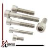 100 Socket Head Cap Screws M3 x 18, DIN 912, Full Thread, A2 Stainless Steel - SC912 view 2