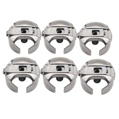 CKPSMS 6-Piece Large M Bobbin Case Set, BC-DBM (1)-NBL