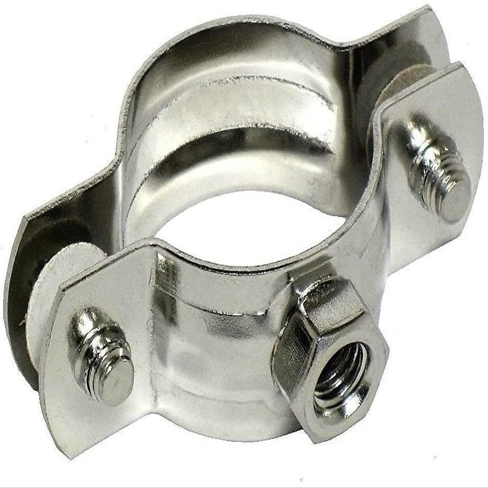 V4A Stainless Steel Pipe Clamp (136–139 mm)