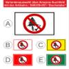 Melis-Folienwerkstatt Tree Felling Prohibited Sign, 30 x 20 cm, 3 mm Rigid Foam Board, Multiple Sizes/Materials, with Drill Holes view 3