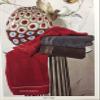 Borbonese Fine OP Set of 2 Hand Towels, Hazelnut view 3