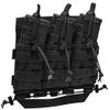 Tasmanian Tiger Carrier Mag Panel M4, Black, L-XL view 1
