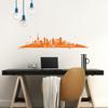 WANDKINGS Wall Decal – Munich Skyline (Without River) – 160 x 39 cm – Orange – 6 Sizes & 35 Colors view 2