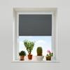 Plisart No-Drill Clamp-Fix Pleated Blind, Pearl Fabric, Privacy Screen view 4