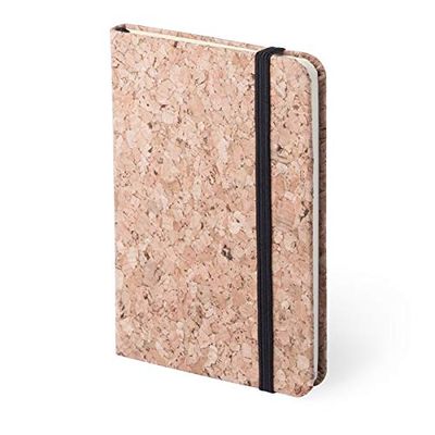 Notepad, 100% Natural Cork, 80 Sheets, Handmade Kraft Paper, 20 Pieces
