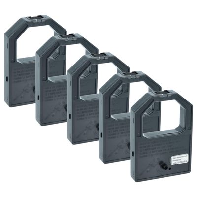 vhbw 5-Pack Ribbon Compatible with Panasonic KX-P1083