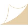 WANDKINGS Wall Decal - Donkey Ear - 39 x 30 cm - Beige view 3