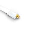 ARLI 4x Ultra-Slim White Window Feedthrough, 0.2 mm Flat Cable + 8 F Connectors + 8 Rubber Boots view 3