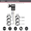 DUR-line MDA 80 Light Gray Digital 6-User Satellite Dish System with UK 104 Unicable LNB view 4