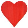 Red Wooden Hearts – Decorative Cutouts, 5–40 cm (27 × 27 cm) view 2