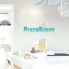WANDKINGS Wall Decal - Witch's Kitchen - 120 x 42 cm - Mint - 5 Sizes & 35 Colors view 2