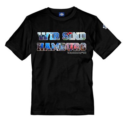 We Are Hamburg Men's T-Shirt (Black, M)
