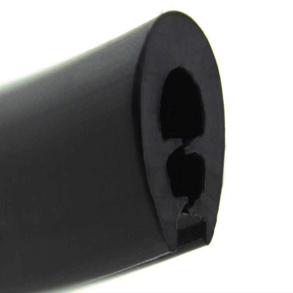 SMI KS-TPE0-2,5S TPE Edge Trim, 0.5–2.5 mm, Black, 50 m