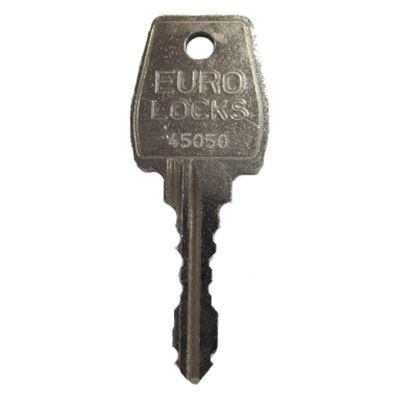 EuroLocks Replacement Key 45501–46000 for Mailbox, Universal and Cabinet Locks – Code 45972