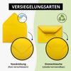 25 B6 Envelopes, Honey Yellow, 12 × 17.5 cm, Wet Adhesive, 120 gsm view 3