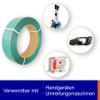 1 Roll PET Strapping Band 15.5 × 0.70 mm | 406 mm Core | 1,750 m Length | Embossed, Recyclable view 4