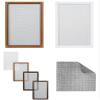 Aluminum-Frame Insect Screen, 80 × 100 to 130 × 150 cm, Light Brown view 2