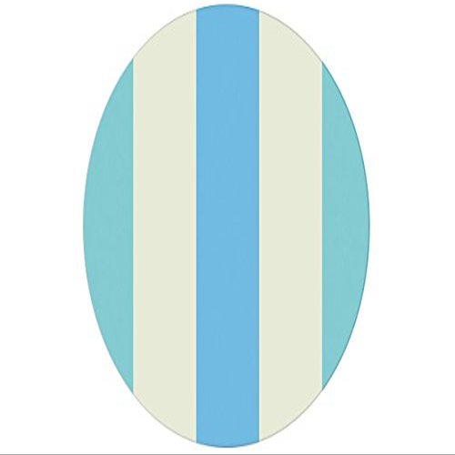 Light Blue Fine-Stripe “Elegance” Nonwoven Wallpaper