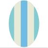 Light Blue Fine-Stripe “Elegance” Nonwoven Wallpaper view 1