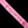 Bodhi2000 Satin Sash for Baby Shower, Pink, Big Sister To Be view 1