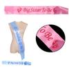 Bodhi2000 Satin Sash for Baby Shower, Pink, Big Sister To Be view 3