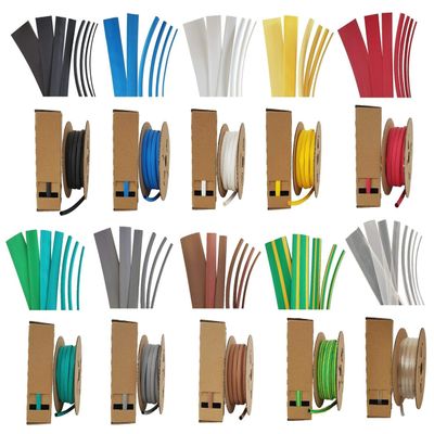 netproshop 2:1 Heat-Shrink Tubing Minibox, Blue, 9.5 mm Diameter, 5 m