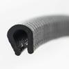 SMI KS1-4S-POM Edge Guard Profile, 1–4 mm, Black PVC, 100 m view 1
