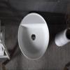 Bernstein Bathroom Shop TWZ65 Freestanding Washbasin, Solid Stone Mineral Cast - 45 x 45 x 85 cm view 3