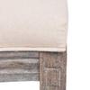vidaXL Dining Chairs 4 pcs. Cream Fabric view 4