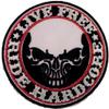 Biker Live Free Embroidered Iron-On Patch, 8 cm view 1