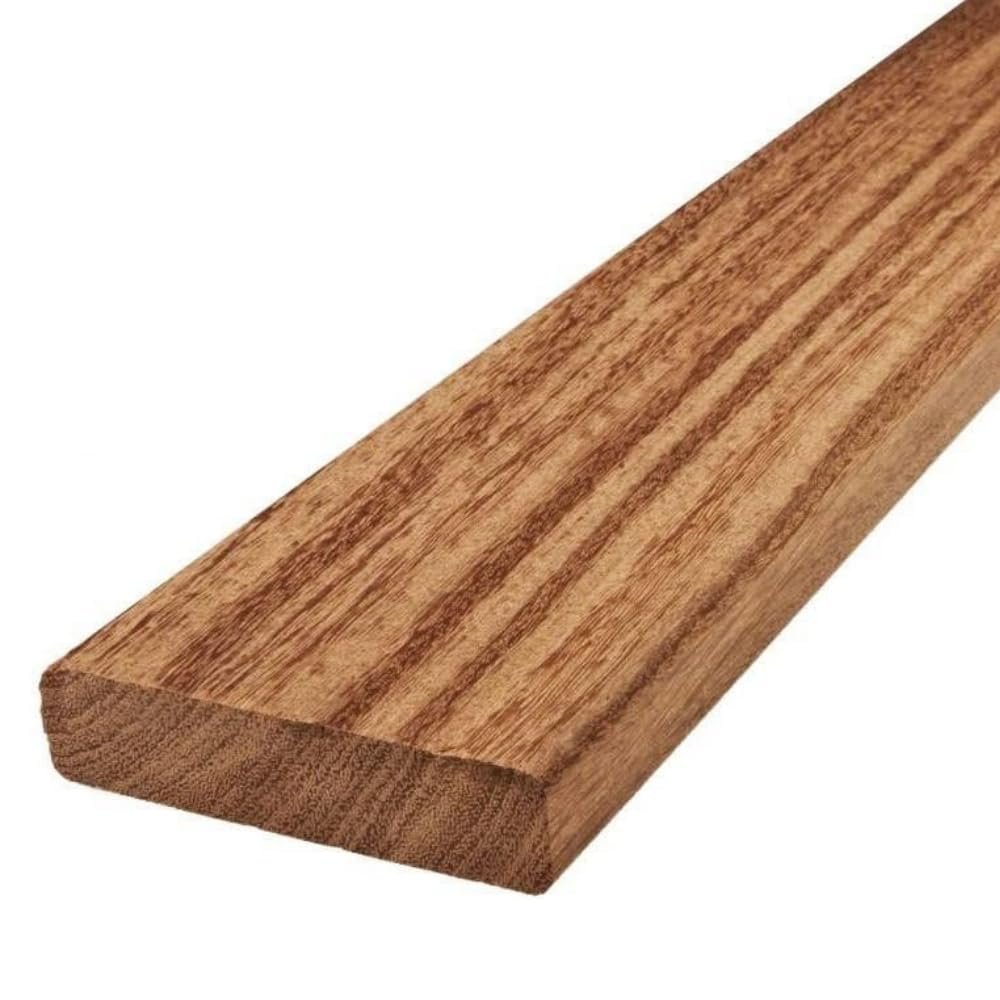BioMaderas Cumaru Hardwood Decking Boards, 90 mm Wide, 21 mm Thick