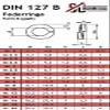 Spring Washers M2.5, 200 Pieces, DIN 127 Form B, A2 Stainless Steel | SC127 | SC-Normteile view 3