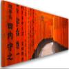 Feeby Canvas Wall Art – Fushimi Inari-Taisha, Japan – 90 x 30 cm view 1