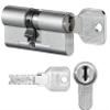EVVA 4KS Double Cylinder with 8 Keys, 46/36 mm (c=82 mm), SYMO Modular Design view 1