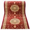 ISKANDER Runner Rug, Burgundy/Red/Beige, Oriental Pattern, 3D Effect, Dense Thick Pile, 90 x 550 cm view 4